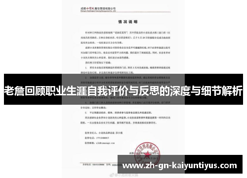 老詹回顾职业生涯自我评价与反思的深度与细节解析